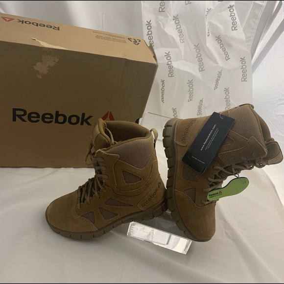 Women’s Reebok tactical boots size 6W New men’s size 4W - Picture 1 of 10